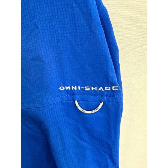 Columbia PFG Shirt Mens Small Blue Florida Gators Football Long Sleeve Button Up - Picture 7 of 10